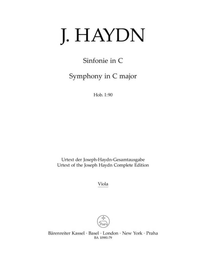 Symphony in C major Hob. I:90